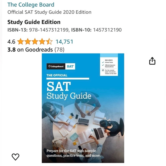 The College Board Official SAT Study Guide Edition-Study Guide Edition - Picture 3 of 8